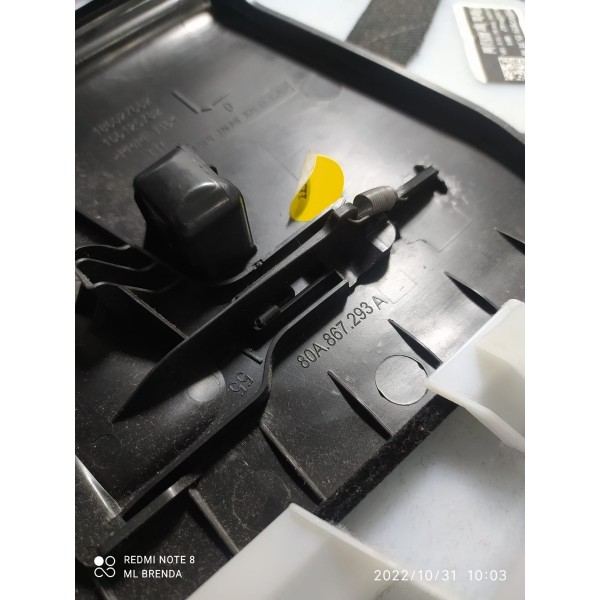 Acabamento Esquerdo Coluna Cinto Teto Audi Q5 2020 / 22149