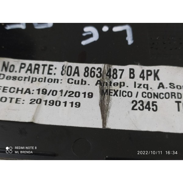 Acabamento Porta Mala Audi Q5 Esq 2017/2023 80a863487 /21436