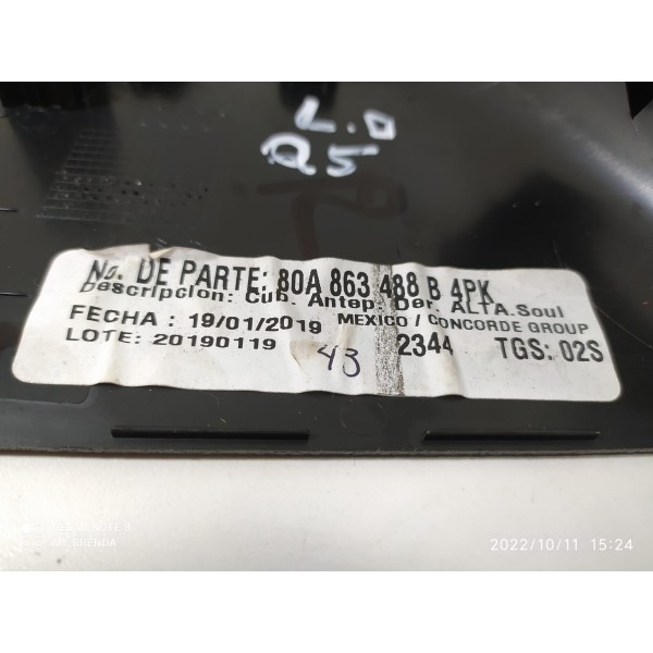 Acabamento Porta Mala Audi Q5 Dir 2017/2023 80a915459 /21428