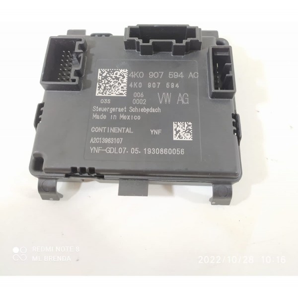 Modulo Teto Solar Audi Q5 Tcross 2017/24 4k0907594ac /21891