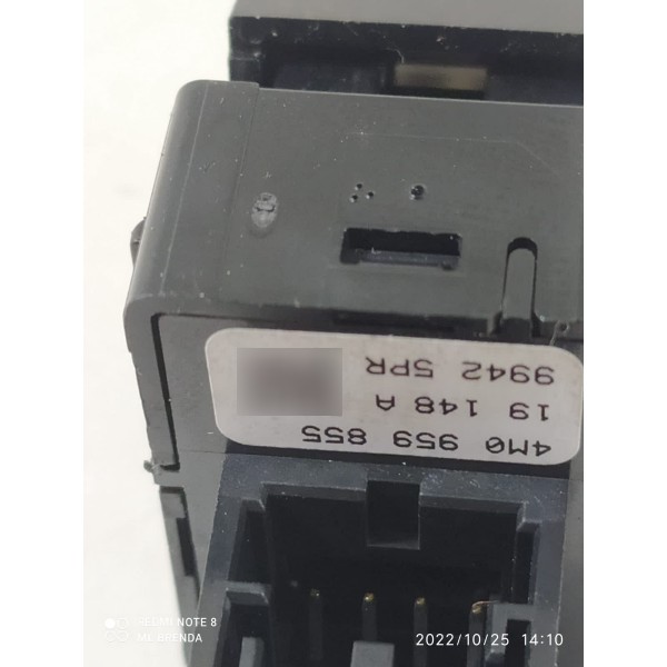 Botão Vidro Audi A4 A5 Q5 2017/2023 4m0959855 / 21740