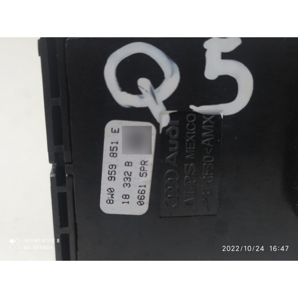 Comando Vidro Audi A4 A5 Q5 2017/2023 8w0959851e /21734