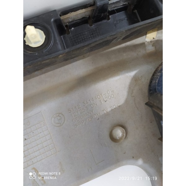 Guia Parachoque Bmw X3 Trs Es 2006 2009 10 11 2012 Det/20579