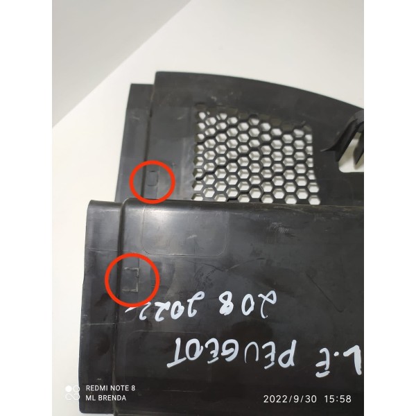 Grade Churrasqueira Peugeot 208 2020/2024 9820794580 /21033