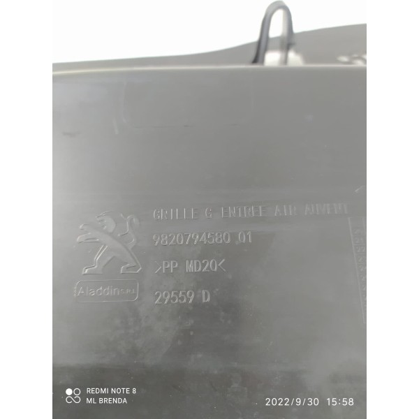 Grade Churrasqueira Peugeot 208 2020/2024 9820794580 /21033