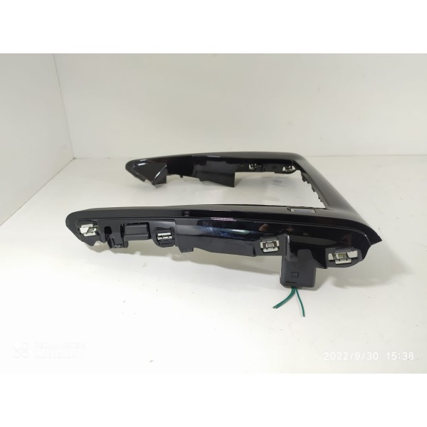Moldura Entrada Usb Peugeot 208 2020 2022 2024 Orig /21030