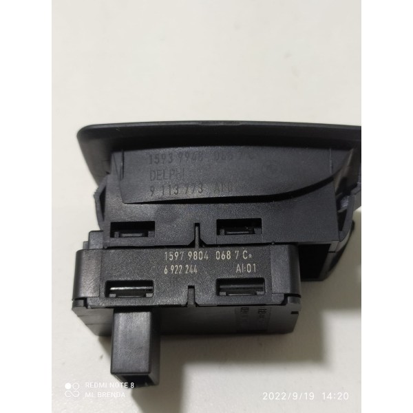 Botão Vidro Bmw X3 550 520 2004/2011 15979804 / 19492