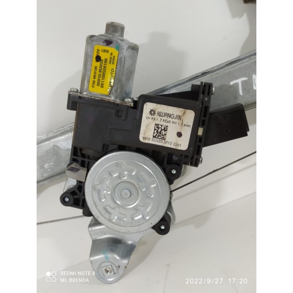 Maquina Vidro Tracker  Tras Dir 2014/2019 98810 Orig /20794