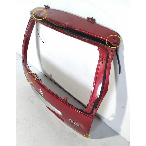 Tampa Traseira Citroen C3 2006/2012 Original Detalhe / 21308