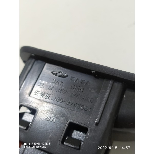 Botão Vidro Chery Tiggo 3x Pro Tr Esq 2022 2023 Orig / 20348