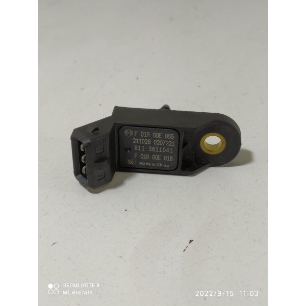 Sensor Pressão Coletor Adm Chery Tiggo 3x B113611041 /20320