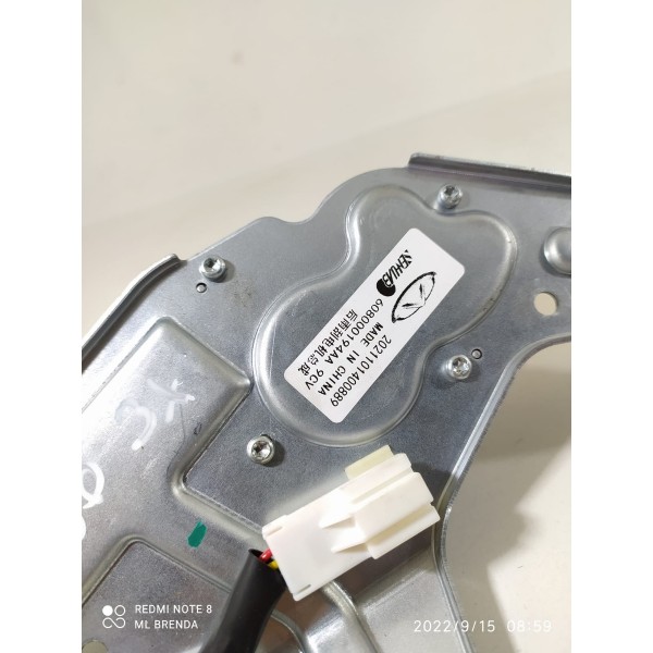 Motor Limpador Chery Tiggo 3x Pro 2021 2022 Tras Orig/ 20300