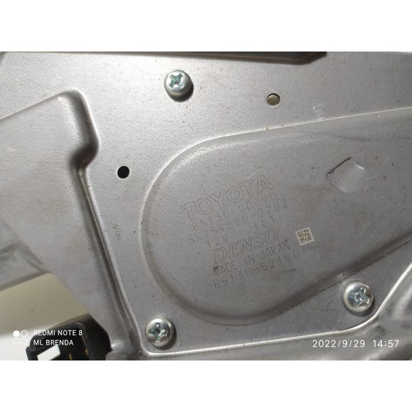 Motor Limpador Tras Toyota Etios 2014/2021 8513052190 /20925