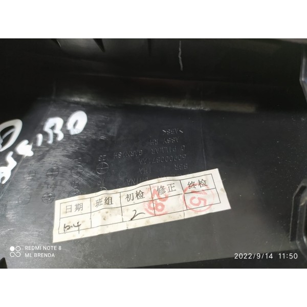 Moldura Porta Chery Tiggo 3x 2022 Traseira Direita / 20235