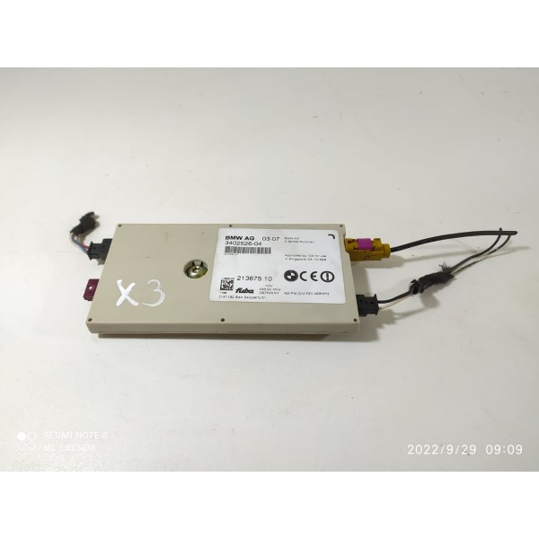 Módulo Antena Bmw X3 2006/2014 340252604 / 20877