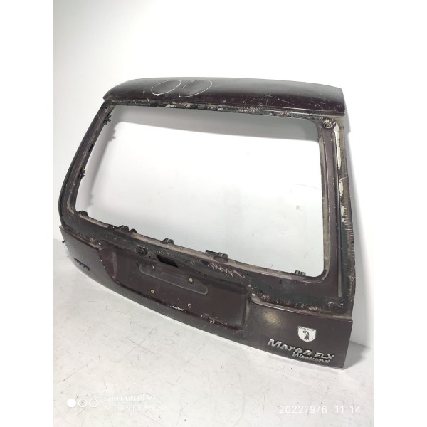 Tampa Traseira Fiat Marea Weekend 2001 Detalhe / 19480