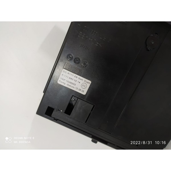 Porta Copos Mercedes Slk R171 2005/11 A1716800414 Det /19391