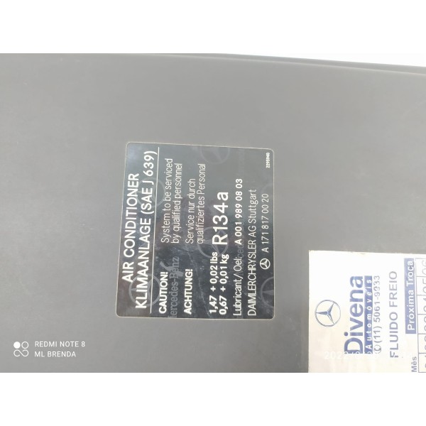 Tampa Caixa Fusivel Mercedes Slk R171 A1718170020 / 19371
