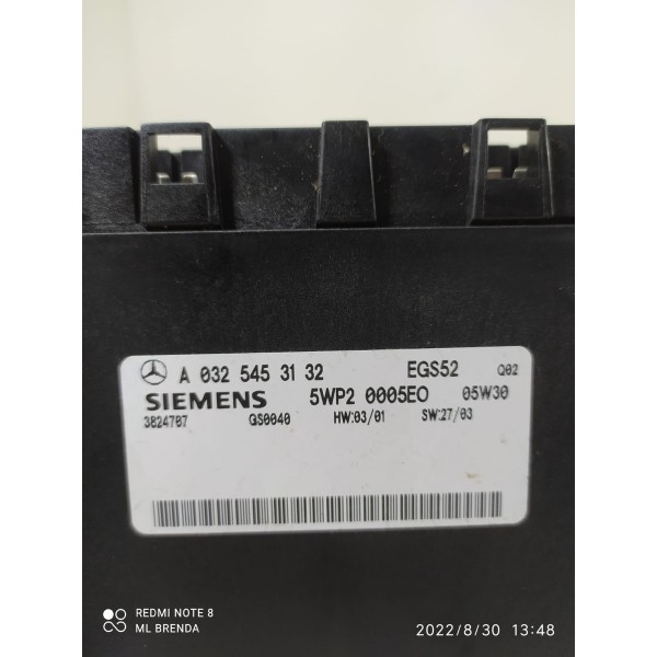Modulo Controle Painel Mercedes Slk200 A0325453132 / 19343