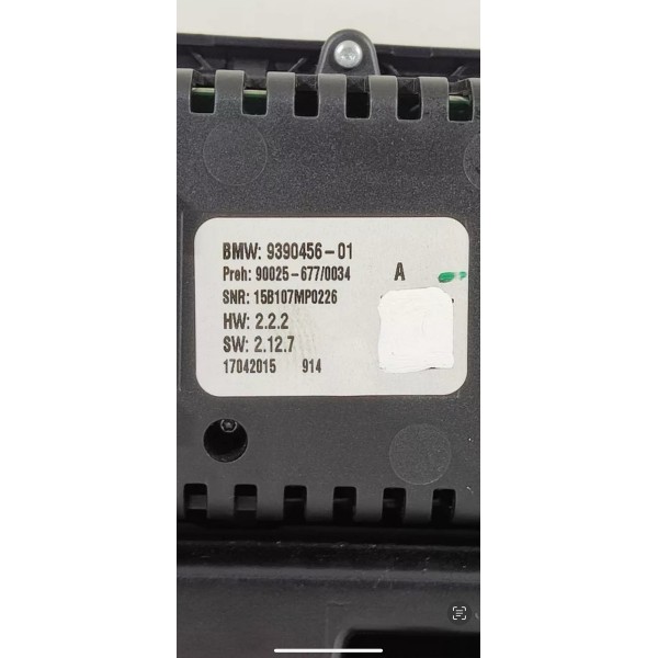 Comando Som Ar Condicionado Bmw X5 2014/2019 9390456