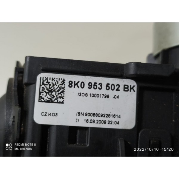 Chave Seta Piloto Aut Audi Q5 2009/2013 8k0953502bk / 18897