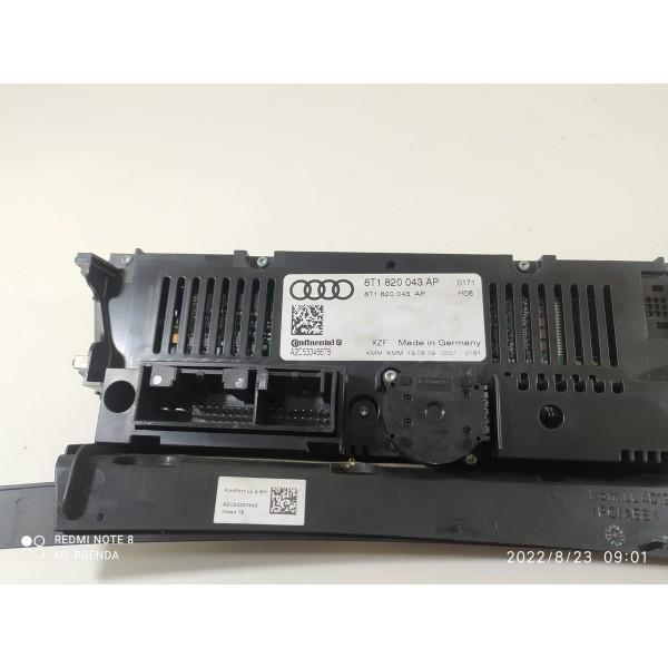 Comando Ar Audi Q5 Digital 2009 2010 2011 2012 2013 / 18896