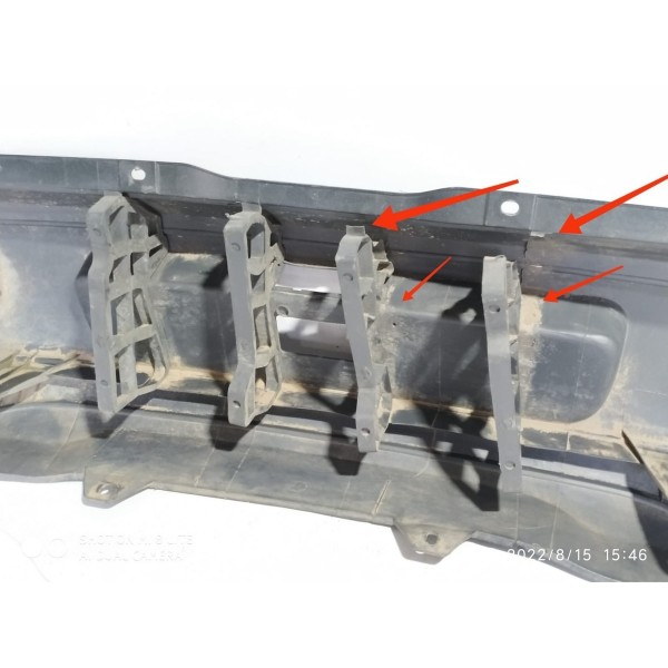 Parachoque Fiat Uno Way Traseiro 2010/2016 Orig Compl /18371