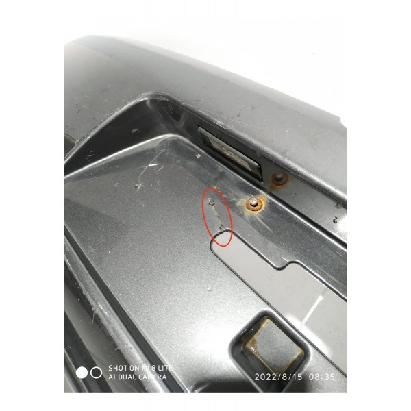 Parachoque Citroen C3 Traseiro 2014/2018 Sensor Orig /18233