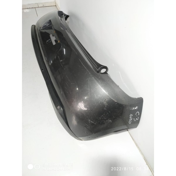 Parachoque Citroen C3 Traseiro 2014/2018 Sensor Orig /18233