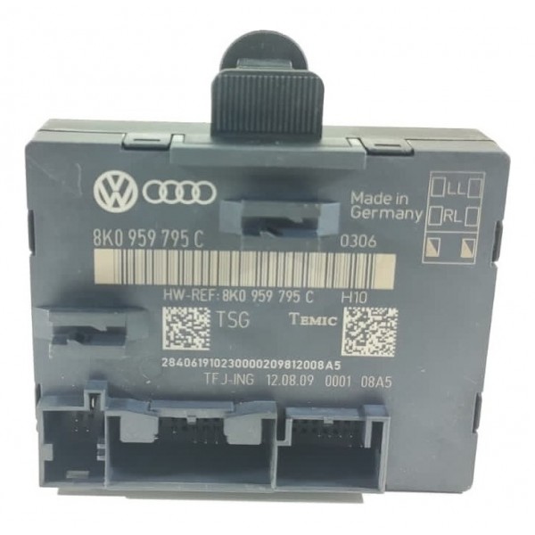 Módulo Porta Audi Q5 A4 Tras Esq 2009/2018 8k0959795c /19052
