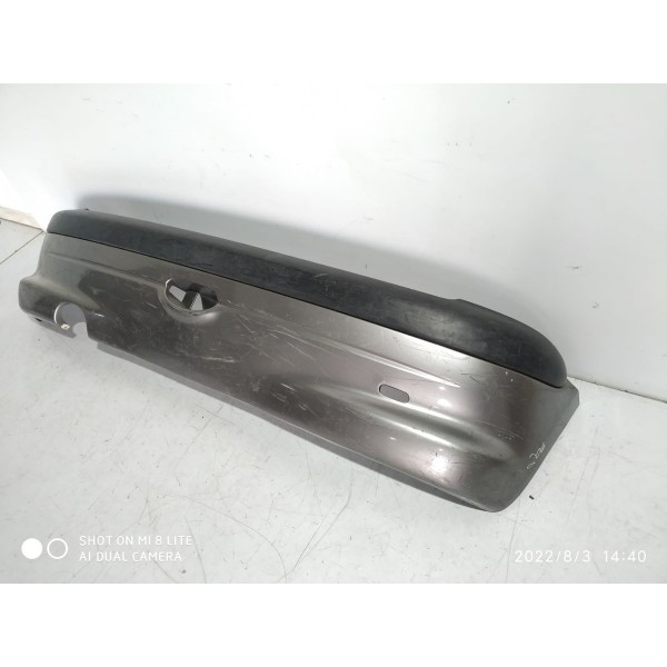 Parachoque Peugeot 206 Hatch 2001 Trás Detalhe / 17776