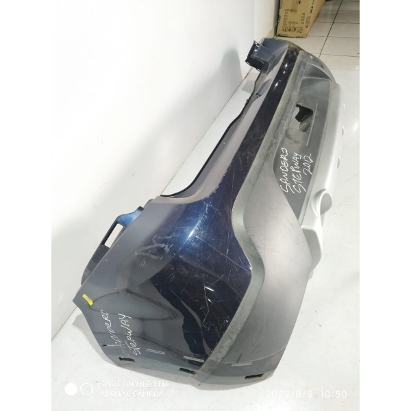Parachoque Sandero Stepway Traseiro 2008/2014 Orig Det/17721