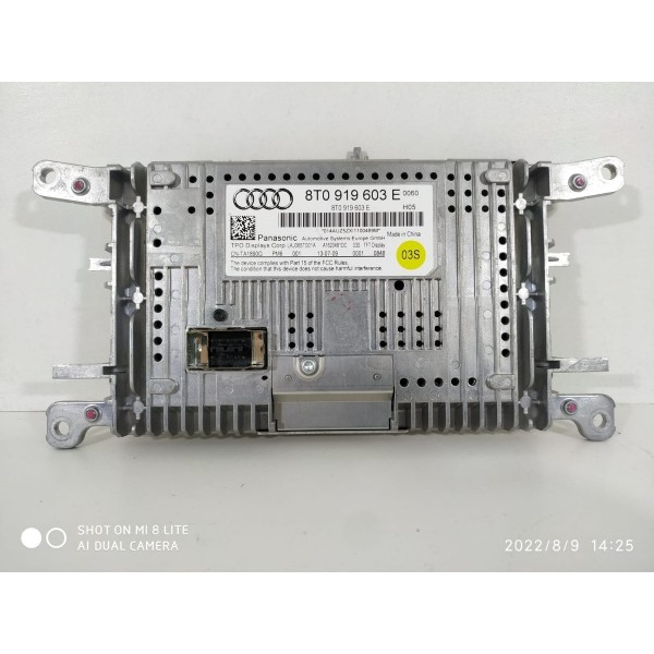 Tela Multimidia Audi Q5 2009/2014 8t0919603e / 18023