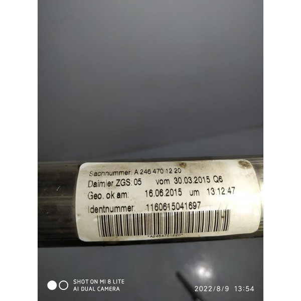 Gargalo Tanque Mercedes Gla200 2015/2019 A2464701220 /18021