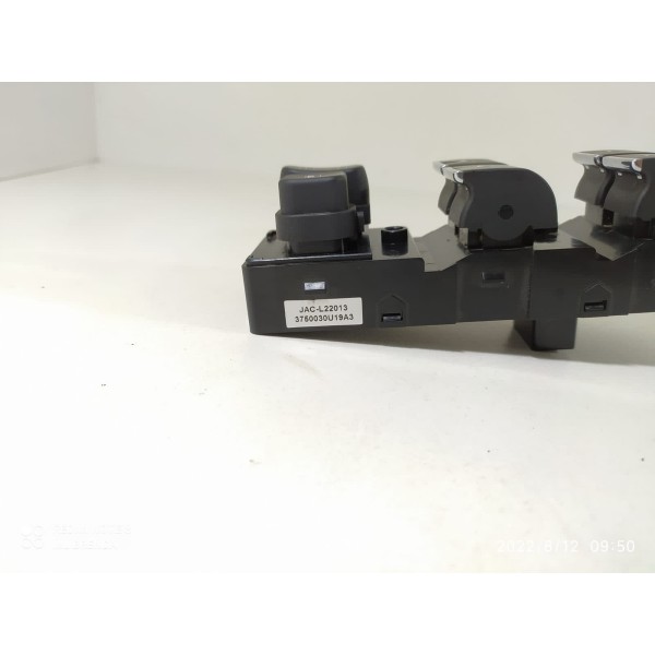 Botão Vidro Jac T40 Dianteir Esq 2019 3750030u19a3 Det/18117