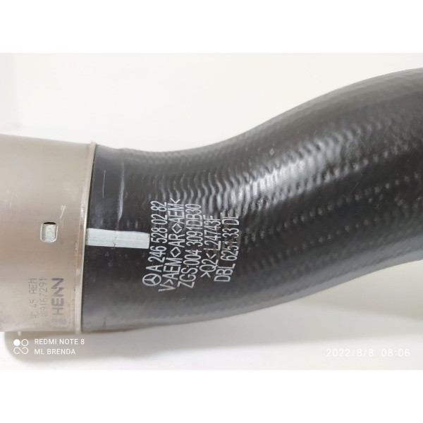 Mangueira Intercooler Mercedes Gla200 15 A2465280282 /17982