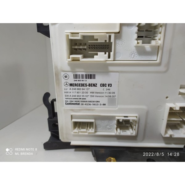 Modulo Conforto Mercedes Gla200 15/2019 A2469009413 / 17960