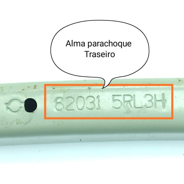 Alma Lamina Parachoqu Kicks Traseira] 2016/2024 620315rl3h