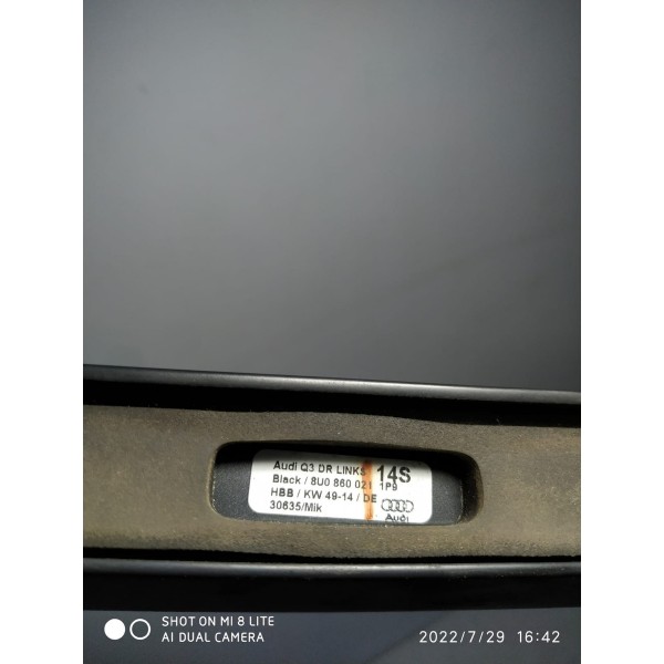 Rack Teto Audi Q3 Direito 2013 2012/2017 8u0860021 /17591