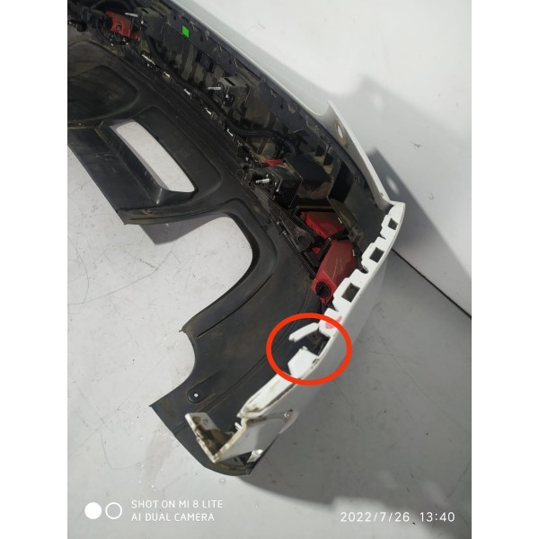 Parachoque Audi Q3 2012/2016 Traseiro Sem Refletor  /17310