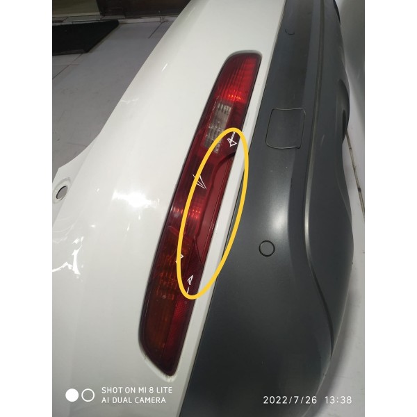 Parachoque Audi Q3 2012/2016 Traseiro Sem Refletor  /17310
