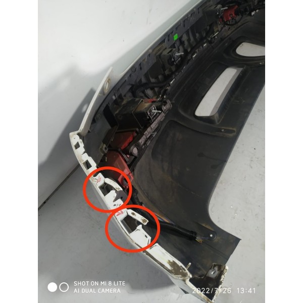 Parachoque Audi Q3 2012/2016 Traseiro Sem Refletor  /17310