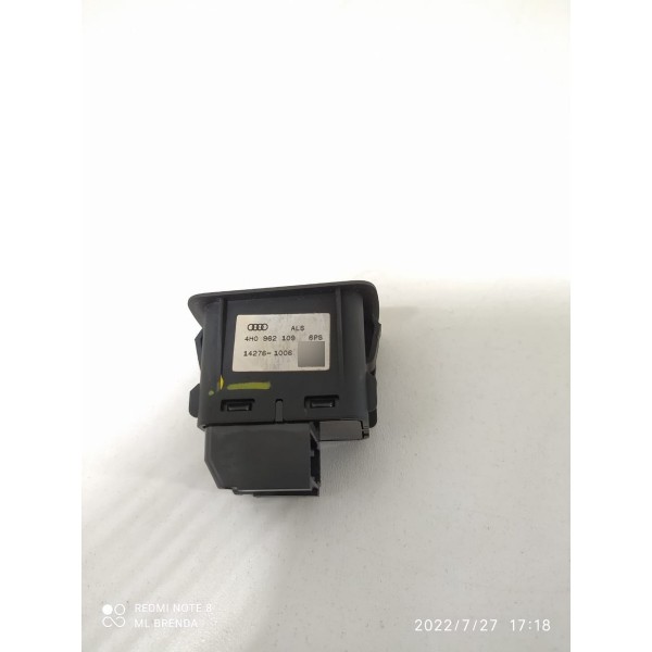 Botão Off Alarme Audi Q3 2015 4h0962109 / 17474