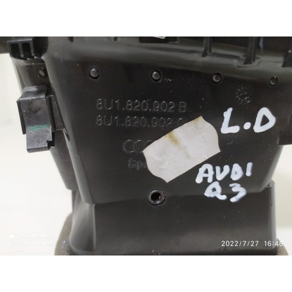 Difusor Ar Audi Q3 Direito 2013/2017 8u1820902 / 17465
