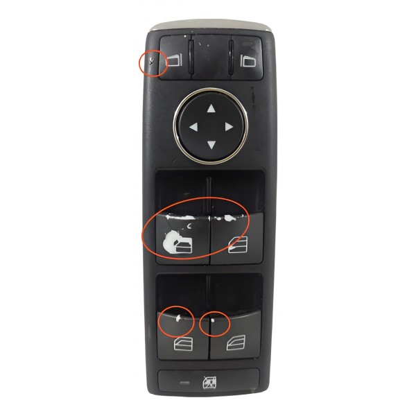 Botão Comando Vidro C180 C200 08/14 A2128208210 Det /17019