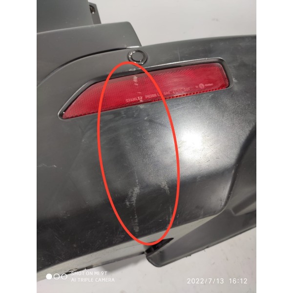 Parachoque Honda Crv Traseiro 2008/2011 Detalhe /15273