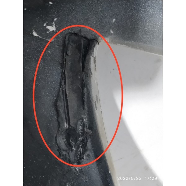 Paralama Bmw X6 Esquerdo 2009/2014 Original Det / 15218
