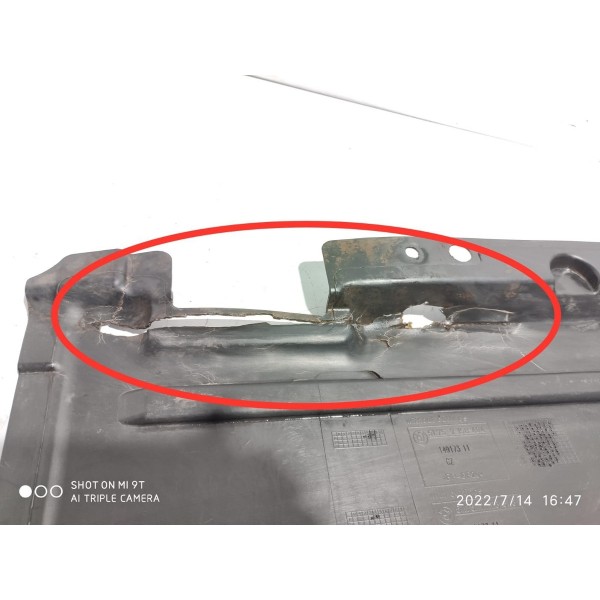 Protetor Assoalho Bmw X6 2012/2016 51757158404 Det /16928