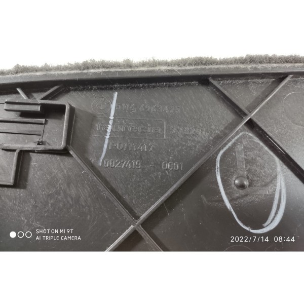 Acabamento Carpete Esq. Console Bmw X6 2014 Detalhe / 16901