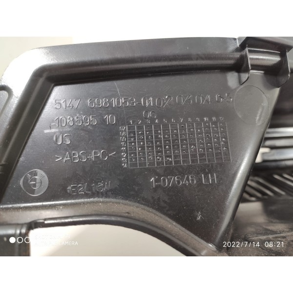 Acabamento Bagagito Bmw X6 Esq 2011/2015 10859510 / 15279